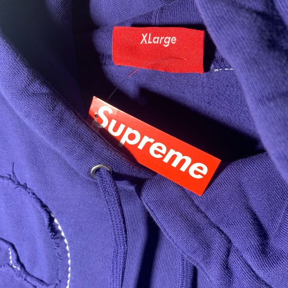 Supreme Cutout Letters Hooded 